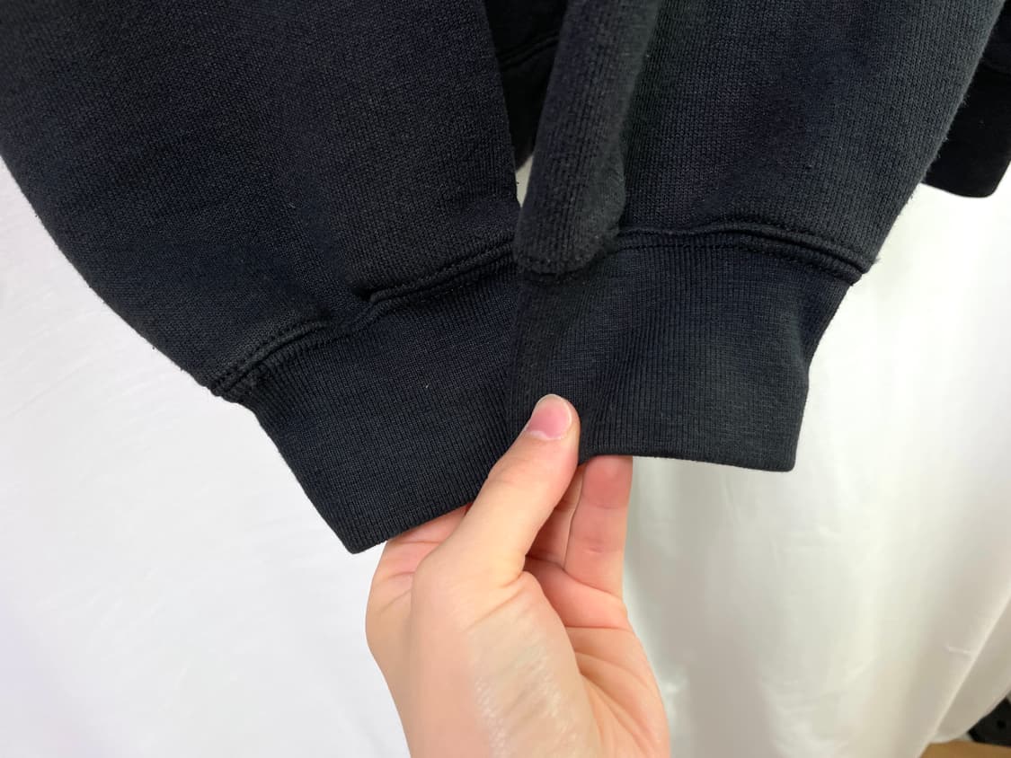 칼하트 오버핏 미드웨이트 기모 후드집업 _ 블랙 상품이미지5