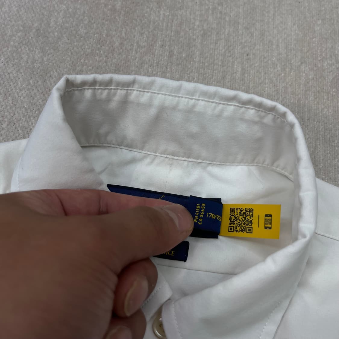 95 폴로 랄프로렌 클래식핏 화이트 셔츠 상품이미지3