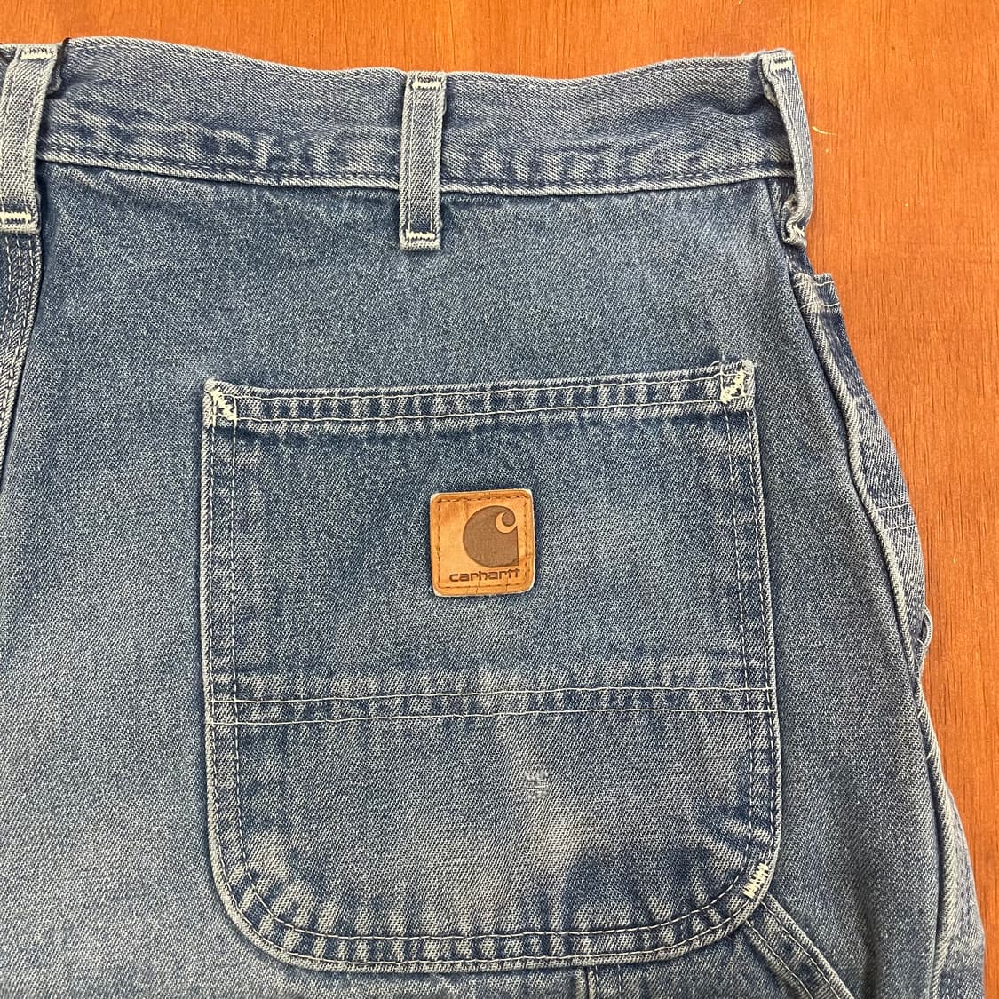 (34) Carhartt 칼하트 카펜터 데님 쇼츠 반바지 상품이미지7