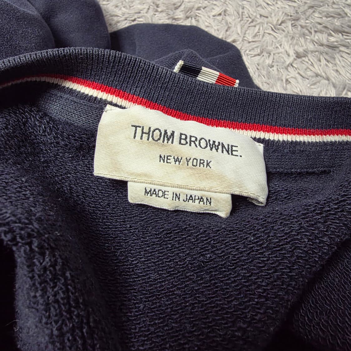 {클로젯}[4]톰브라운 사선완장 맨투맨 상품이미지3