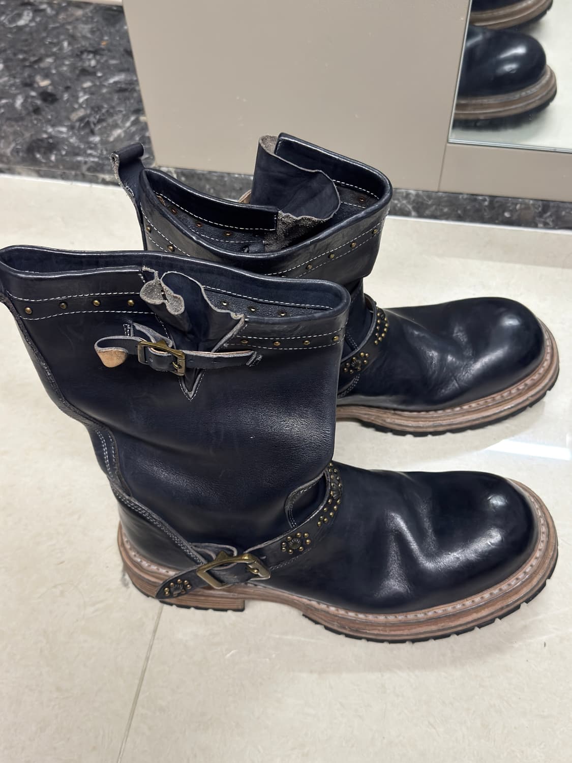 킨치x인세인게러지 엔지니어 부츠 홀스터 601 290 상품이미지2