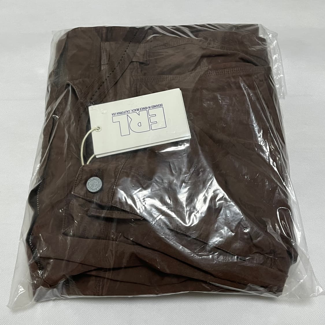 [S,M]이알엘 ERL 25fw ZIP-OFF 카고 팬츠/브라운 상품이미지7