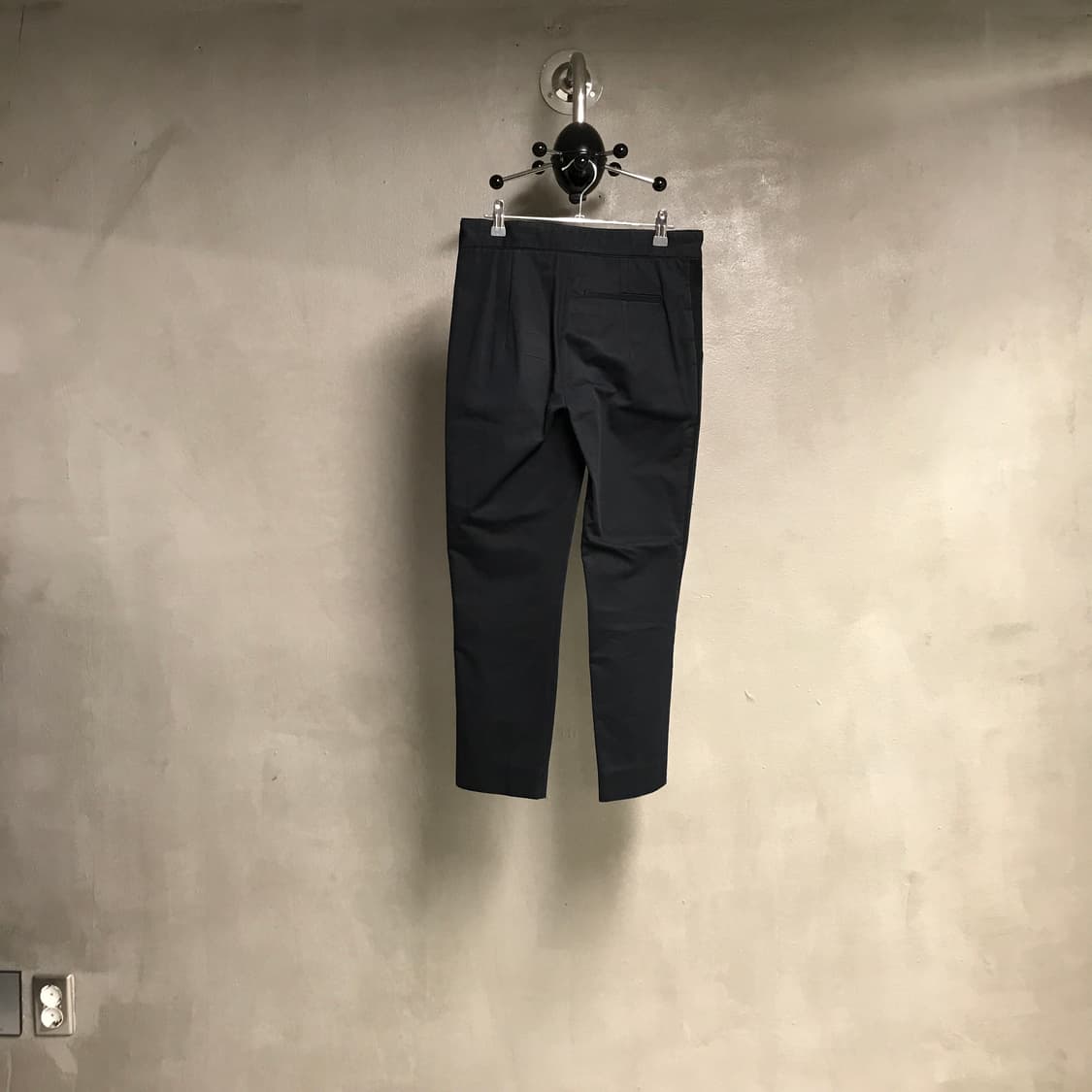 마르니 블랙 코튼 팬츠 38(W) 상품이미지4
