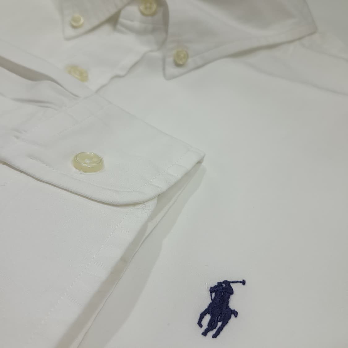 CK019 2XL 폴로 00s 버튼다운 화이트 셔츠 남방 상품이미지4