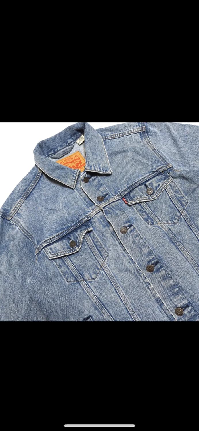 리바이스 Levis 타입3 데님 트러커 자켓 연청 상품이미지1