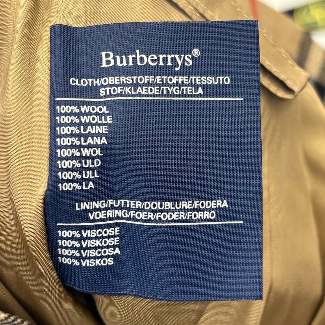 버버리 노바체크 울 미디 스커트 상품이미지5