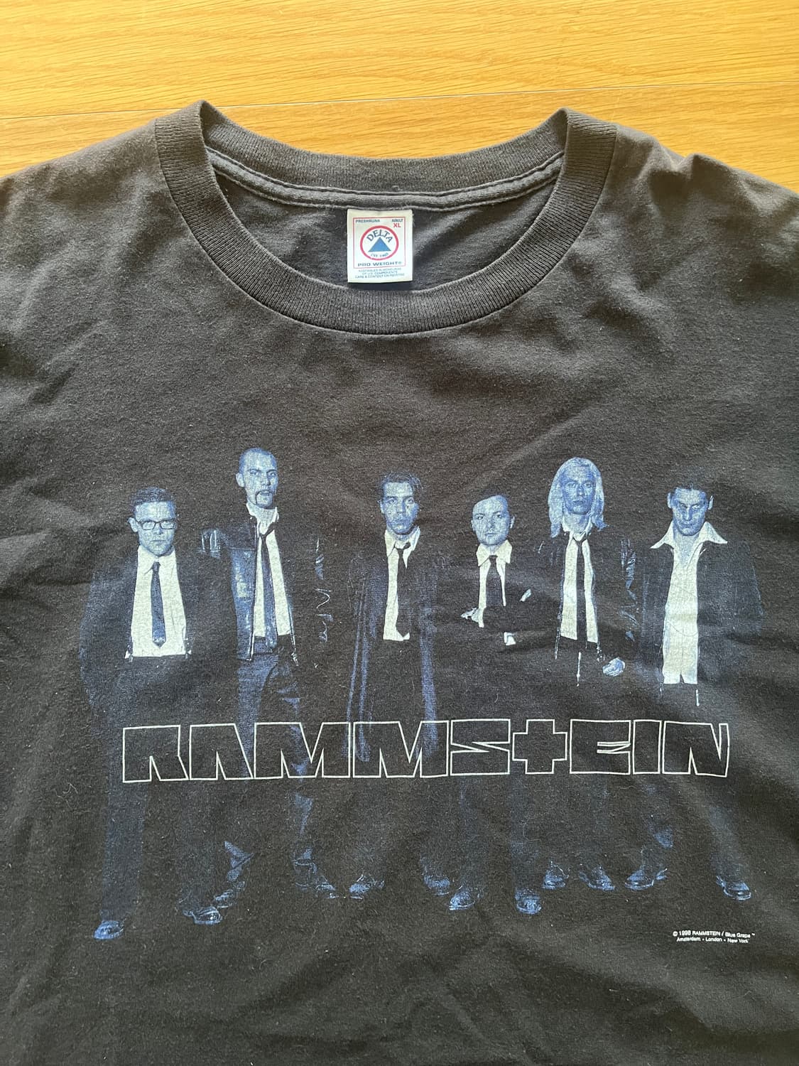 90s rammstein 람슈타인 티셔츠 xl 상품이미지2