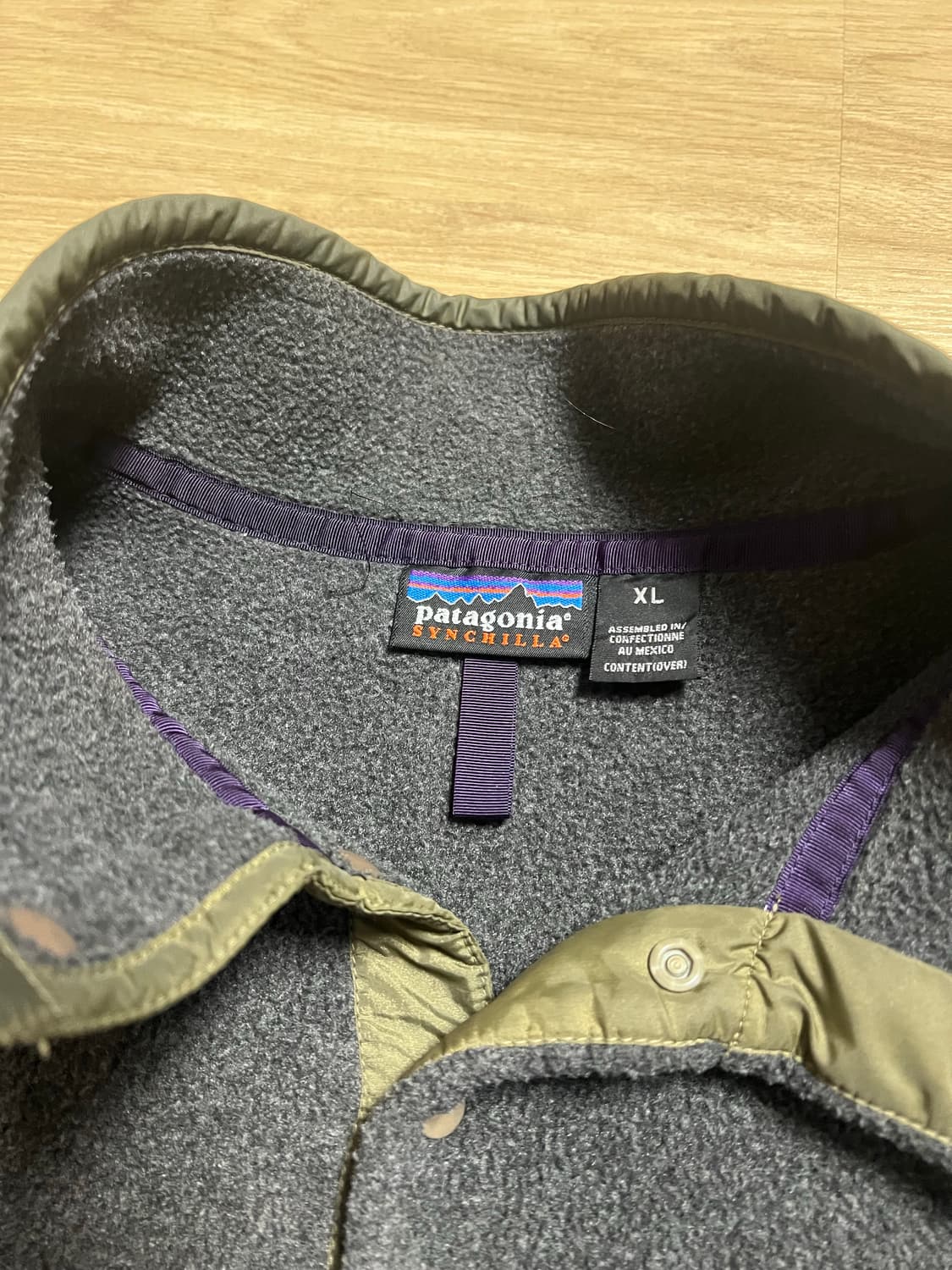 XL 파타고니아 신칠라 차콜 올리브 상품이미지2