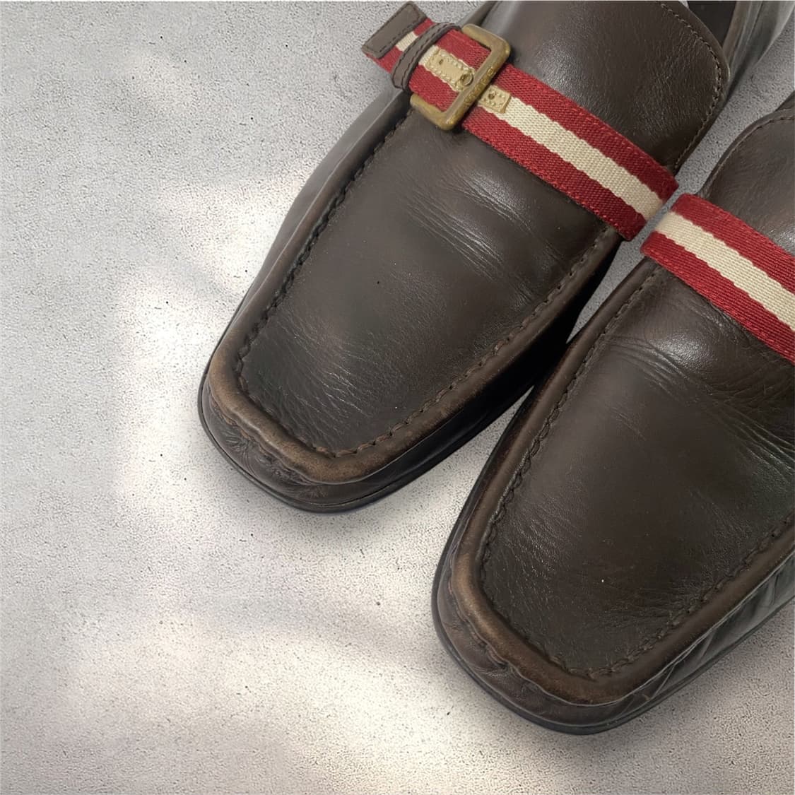 [260] Bally 발리 남성 로퍼 브라운 레더 (No.551) 상품이미지7