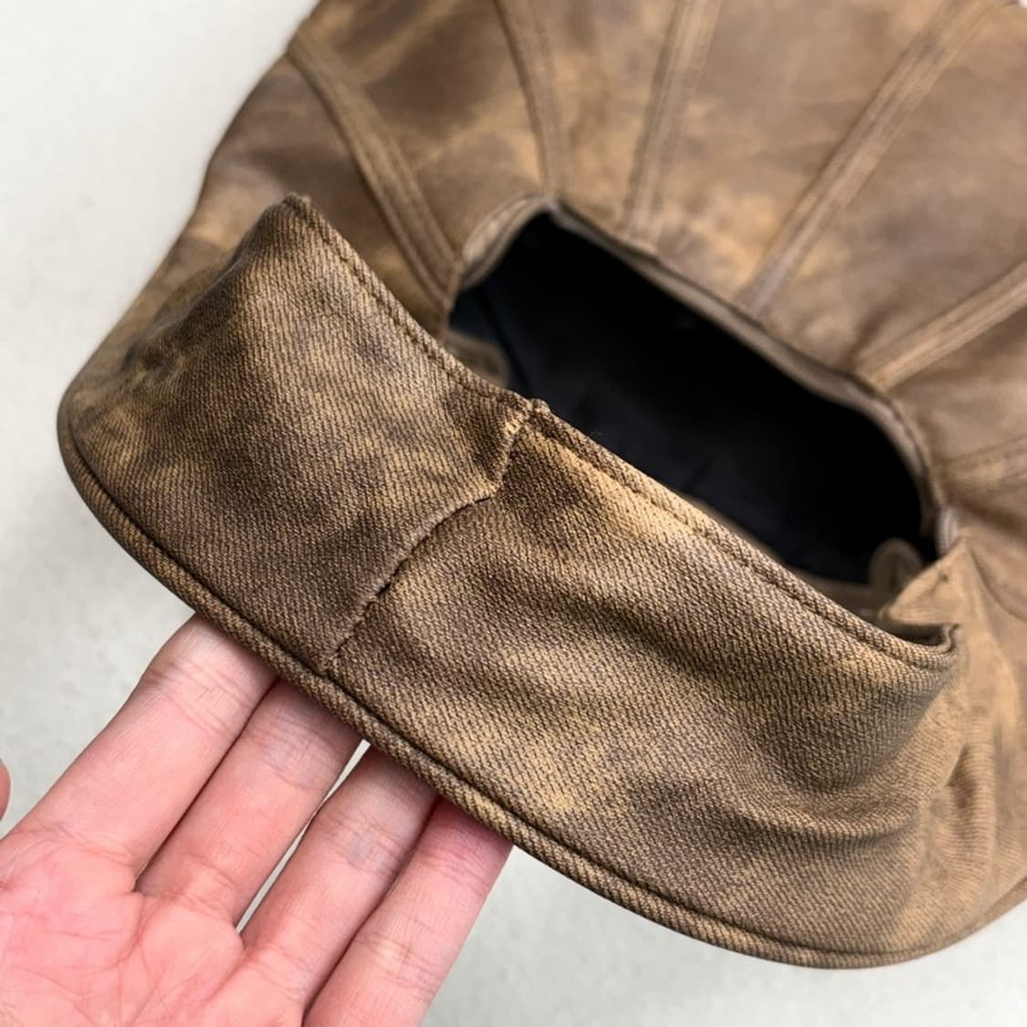 COFERRY 브라운 크로와상 호보백 상품이미지3