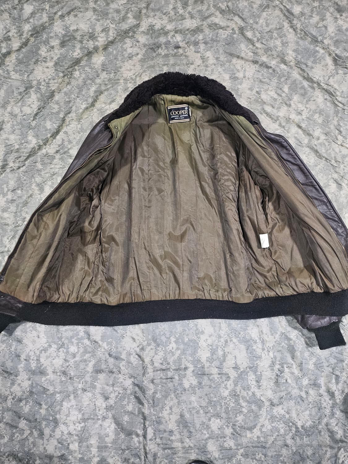 쿠퍼사 G1 레더자켓 42 상품이미지2