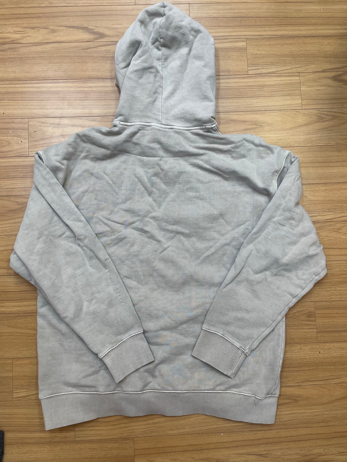 라이프워크 후드티 M 샌드 상품이미지2