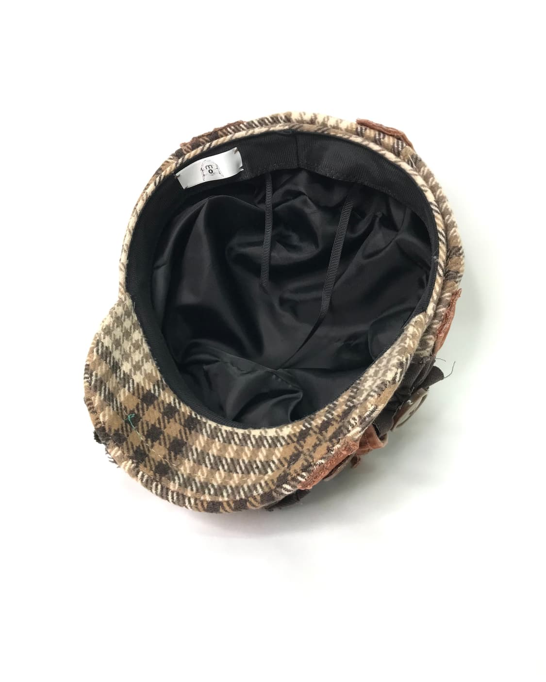 Music-note🎵newsboy cap (red brown) 상품이미지5