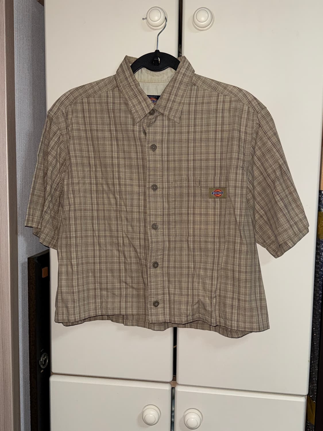 디키즈 체크 반팔셔츠 상품이미지1