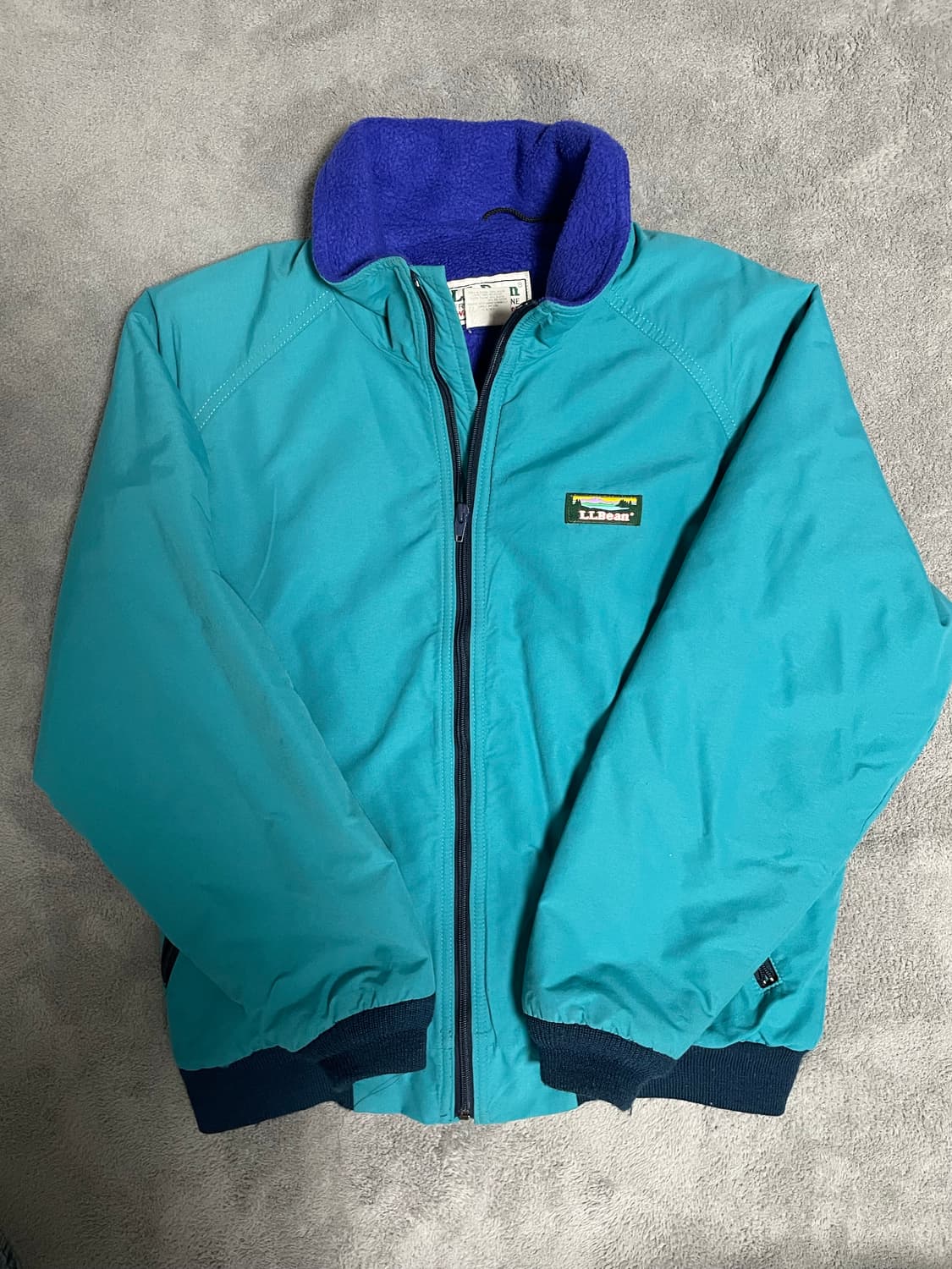 Usa made 80s 엘엘빈 웜업자켓 상품이미지1