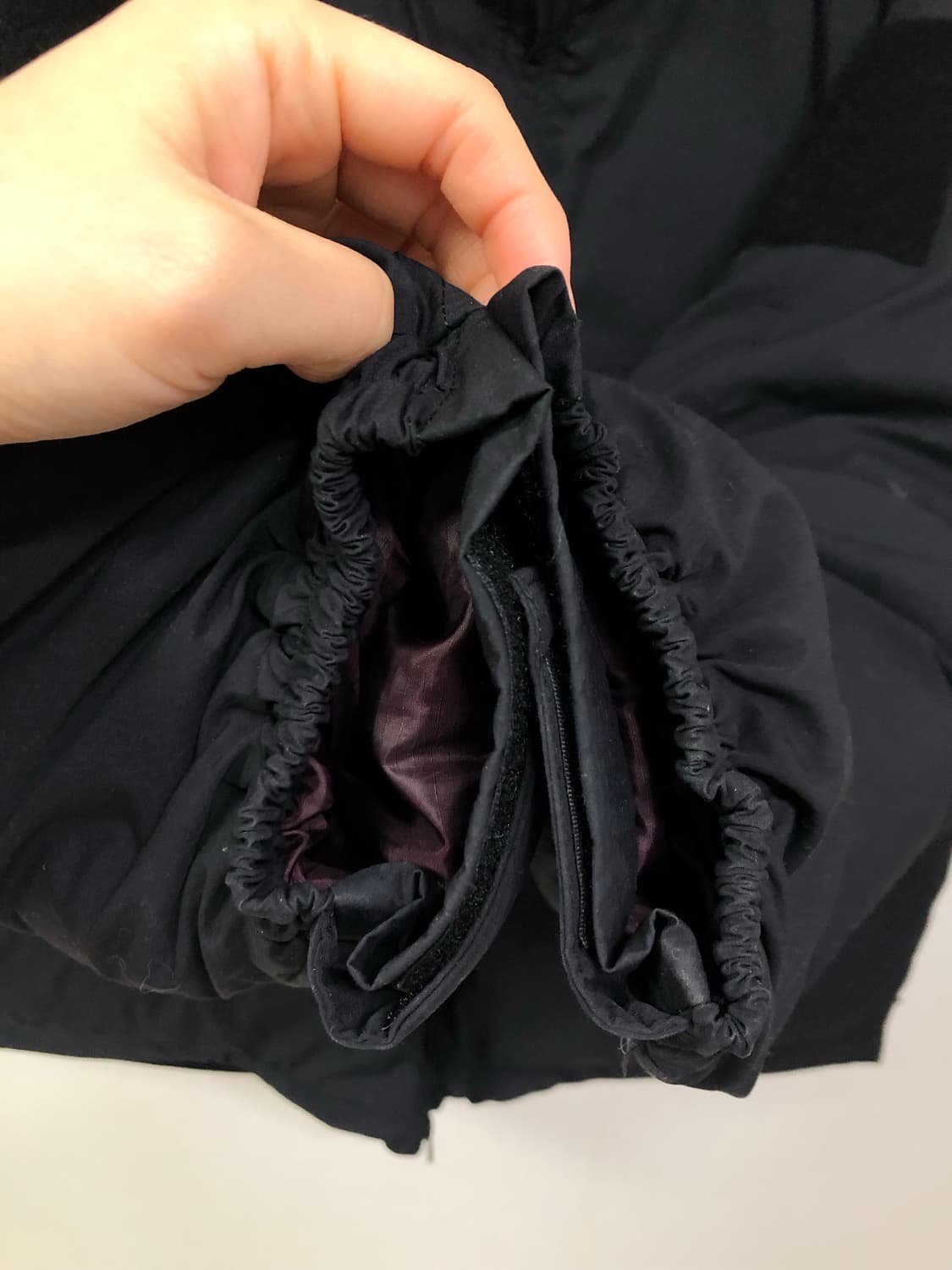 스웰맙 남성 700필 빵빵한 택티컬 오버핏 구스다운 숏패딩 _ 블랙 상품이미지4