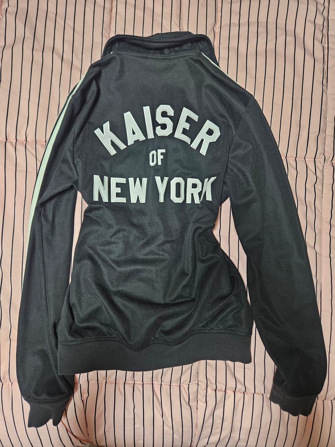 아디다스 파이어버드 져지 집업 트랙탑 블랙 y2k 상품이미지3