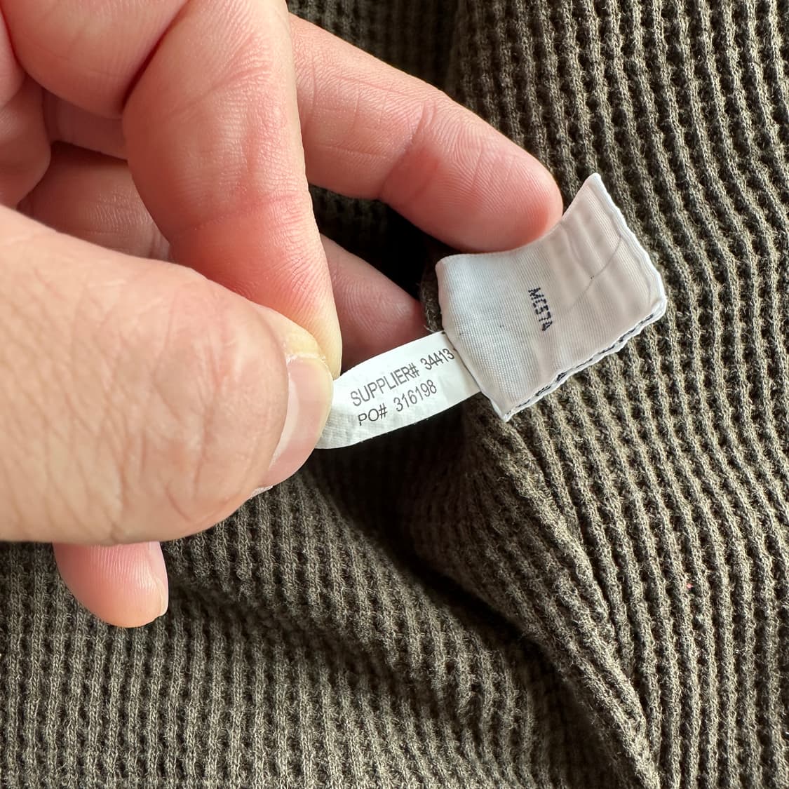 90s 폴로 랄프로렌 FULL 써멀 블랙와치 체크 후드집업 상품이미지7