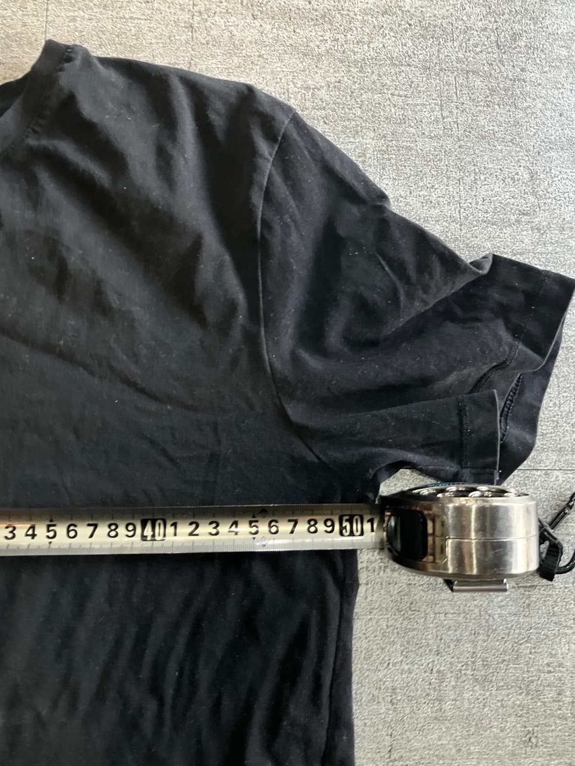 Zara 자라 무지 반팔티셔츠 블랙 상품이미지2