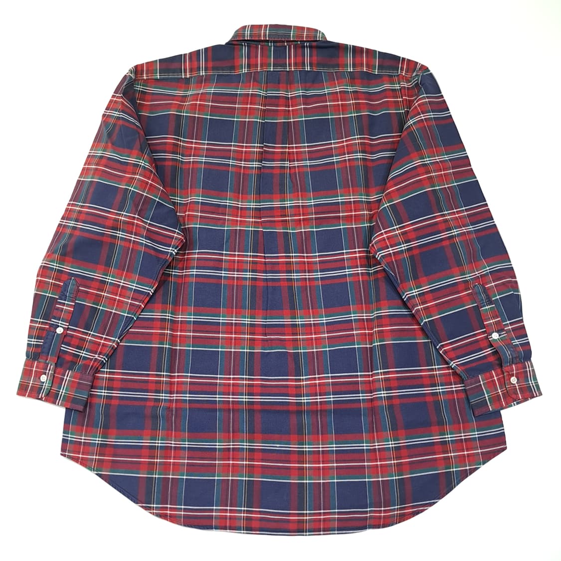 CL365 L 폴로 90s 코튼 빅셔츠 타탄체크 멀티 셔츠 남방 상품이미지6