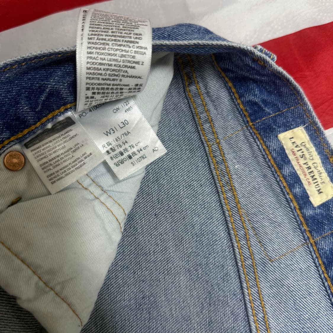 [31]Levi's 501  Vintage Denim - 13 상품이미지7