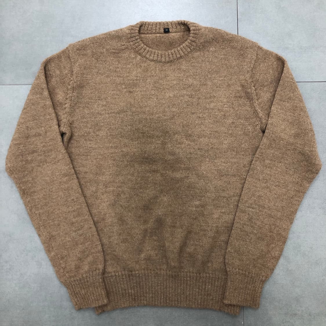 무인양품 muji 알파카100% 니트 스웨터 M 상품이미지1