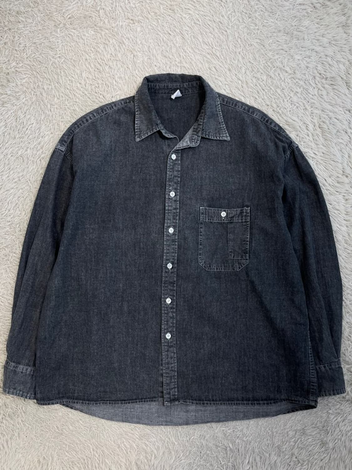 파르티멘토 흑청 데님 셔츠/#2725 상품이미지1