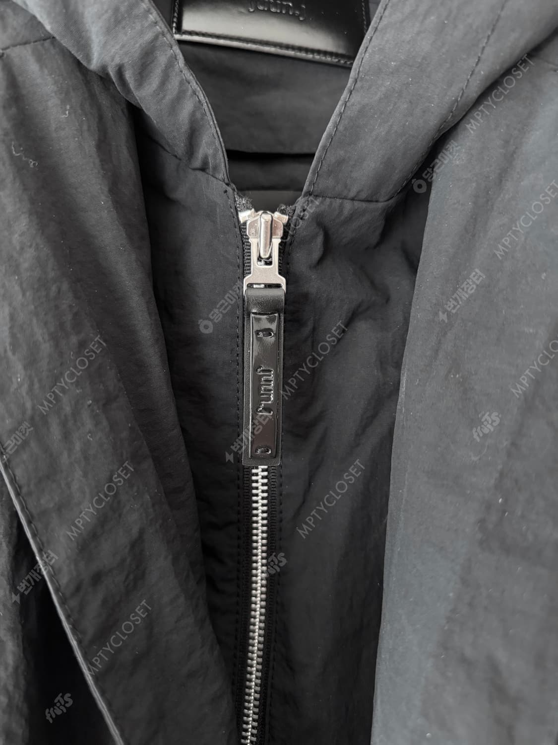 [48] 준지 디테쳐블 후드 나일론 블레이저 상품이미지3