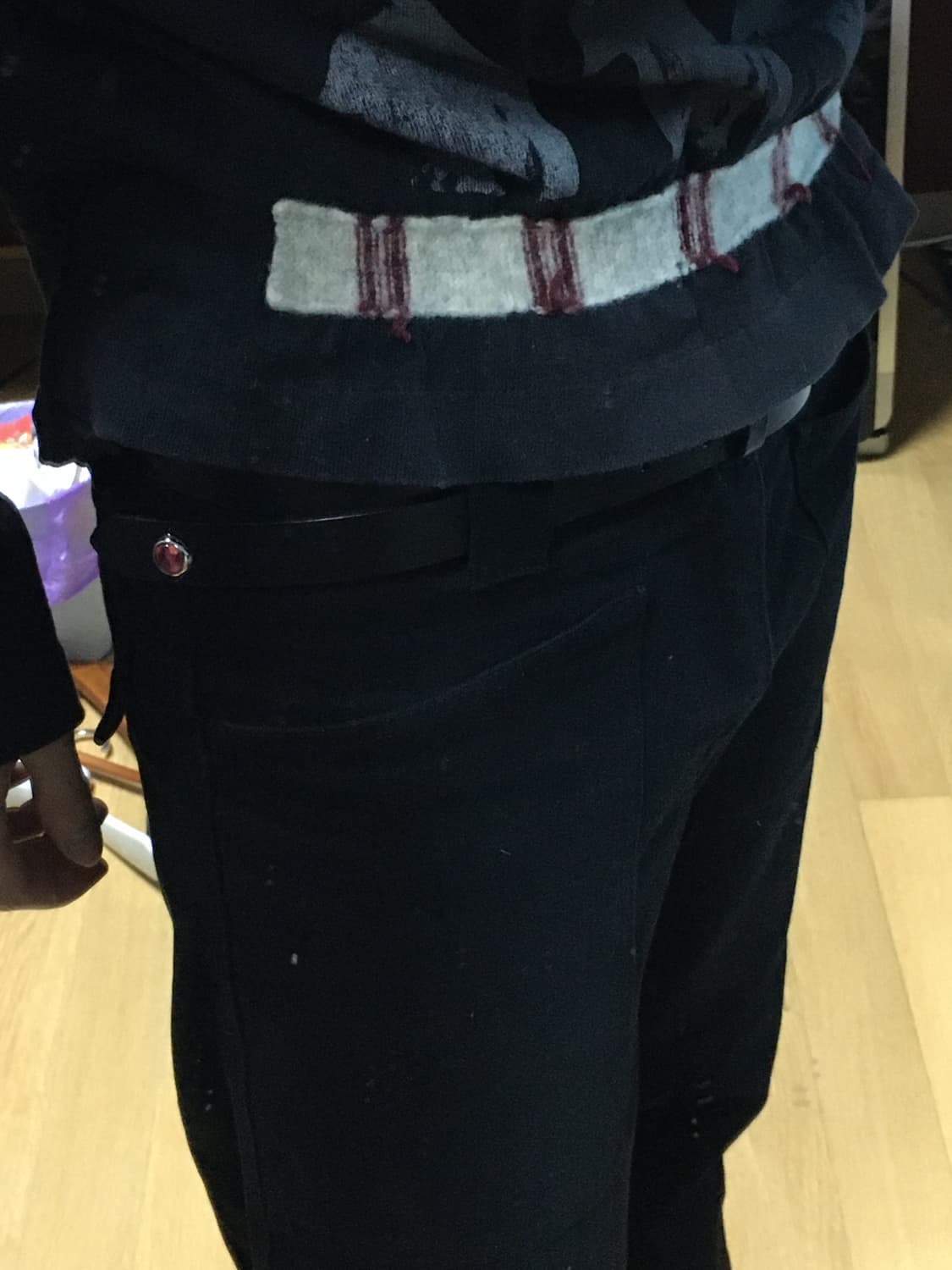 90's 꼼데가르송 다나카 옴므 모크넥 롱슬리브 상품이미지2