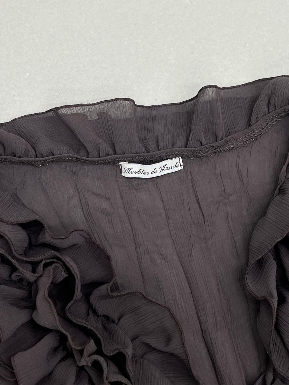 PRIVATE LABEL 도트 반팔 블라우스 상품이미지3