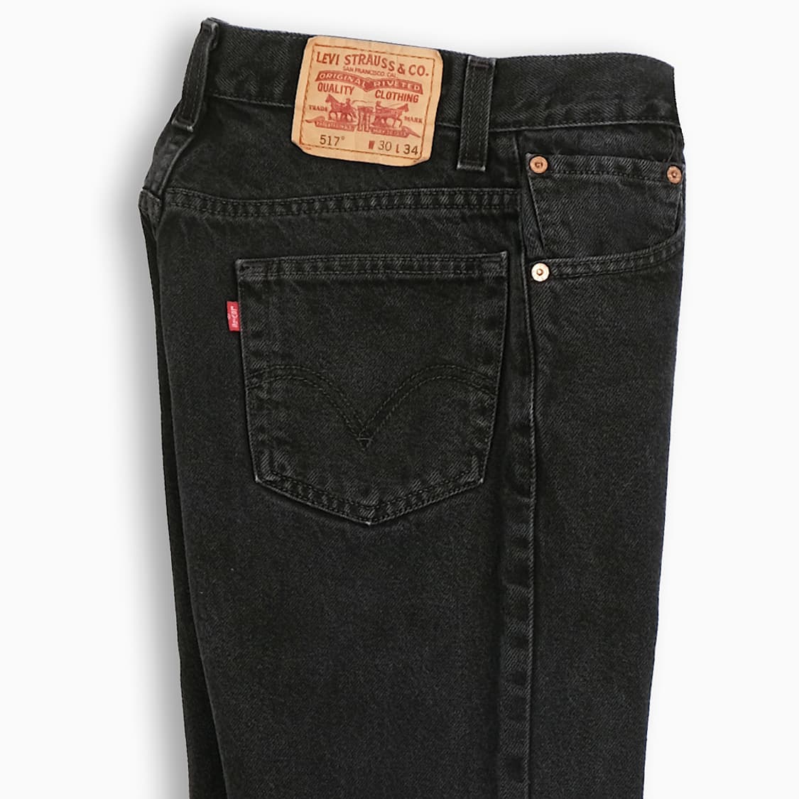 빈티지 리바이스 517 흑청 28 인치 LV5173047 상품이미지5