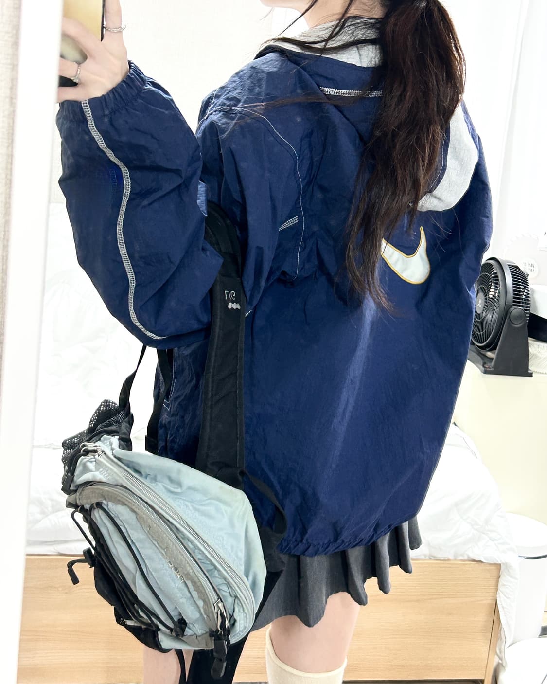 나이키 90‘s 빅스우시 스티치 나일론 자켓 상품이미지2