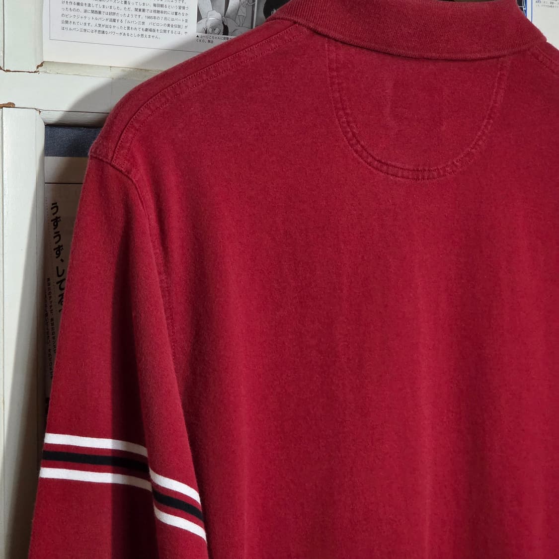 JPN 아디다스 버건디 PK 롱슬리브 상품이미지7
