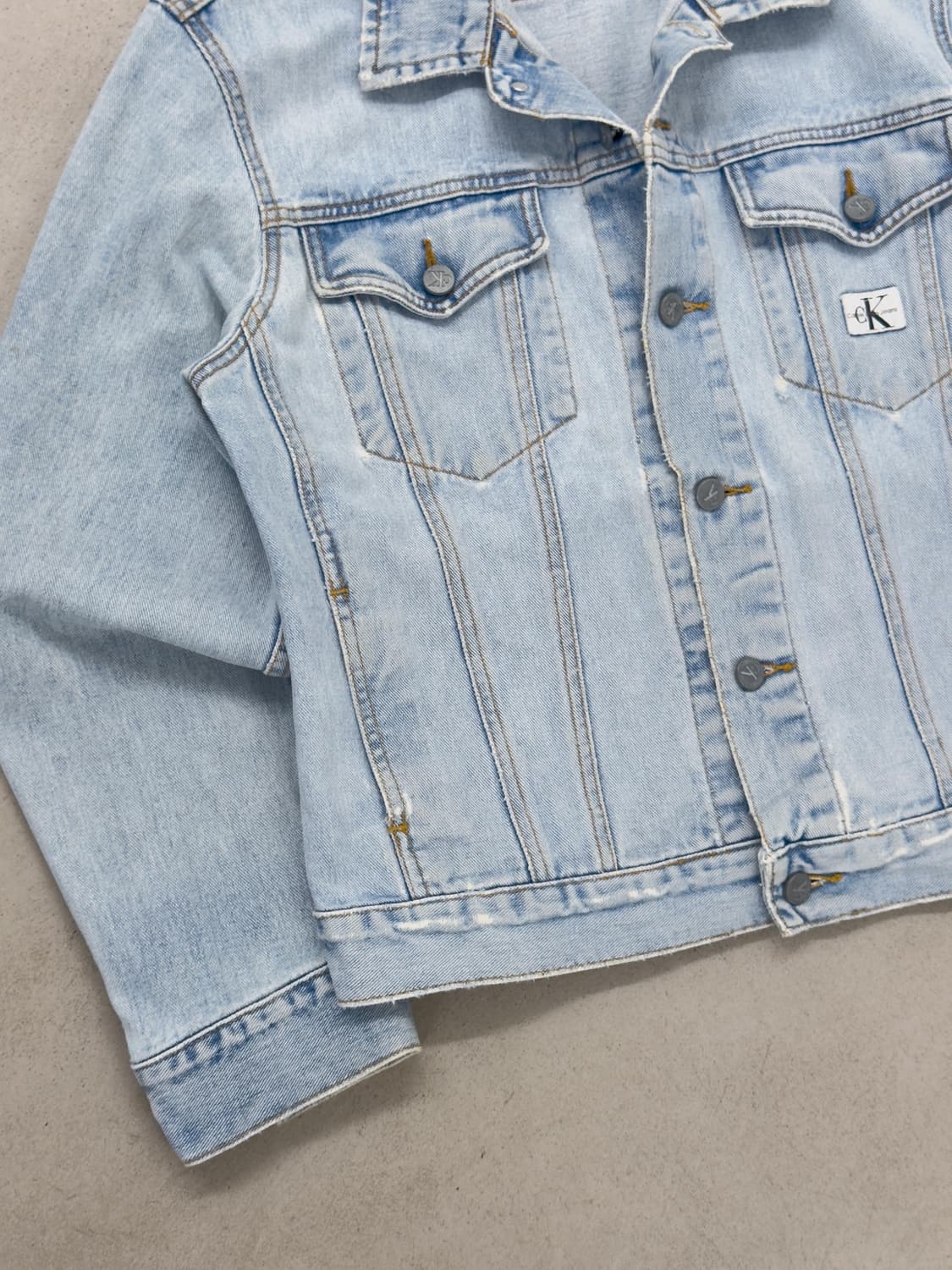 90년대 USA 캘빈클라인 데님 자켓 상품이미지4