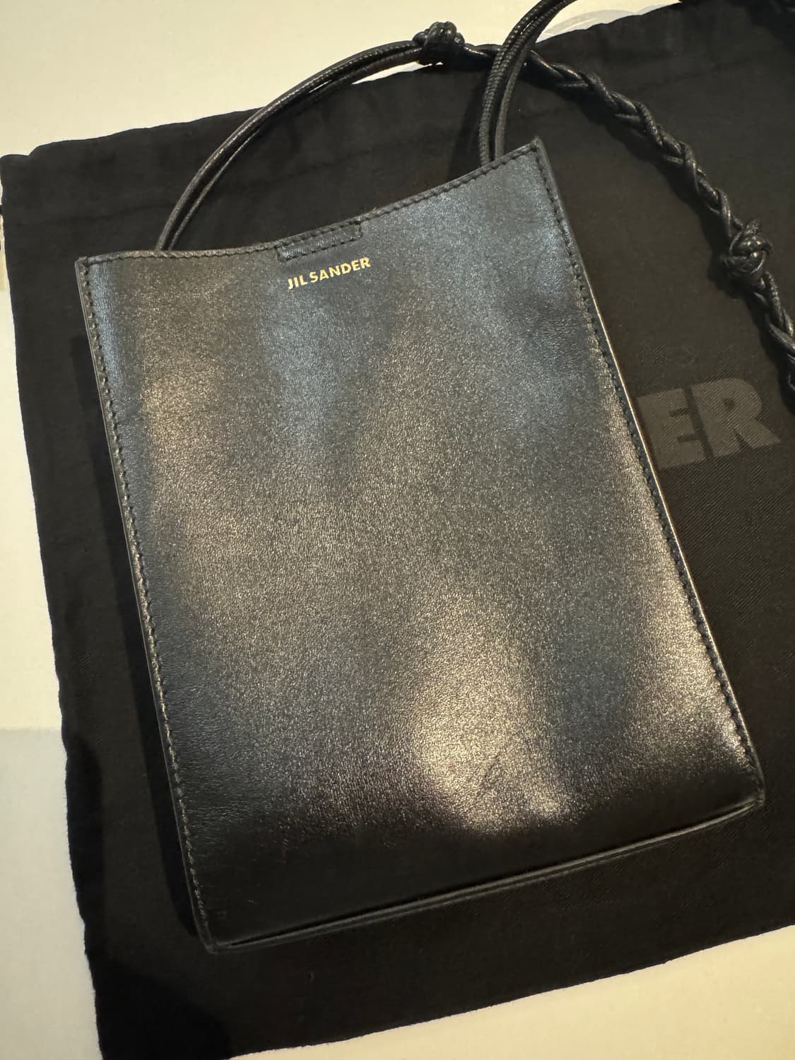 질 샌더 탱글백 미니 블랙 상품이미지3