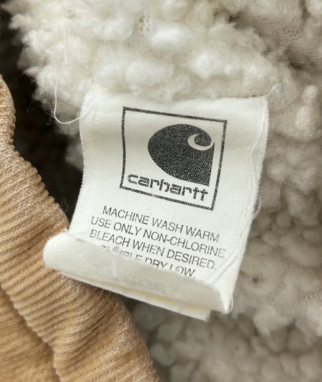 칼하트 Carhartt 00s 코듀로이 트러커 자켓 점퍼 베이지 상품이미지8