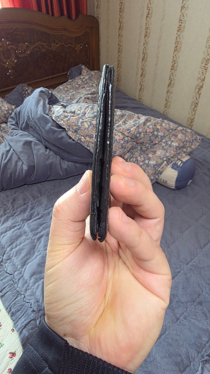 (정품) 구찌 마이크로시마 반지갑/260987/개인/팝니다. 상품이미지6