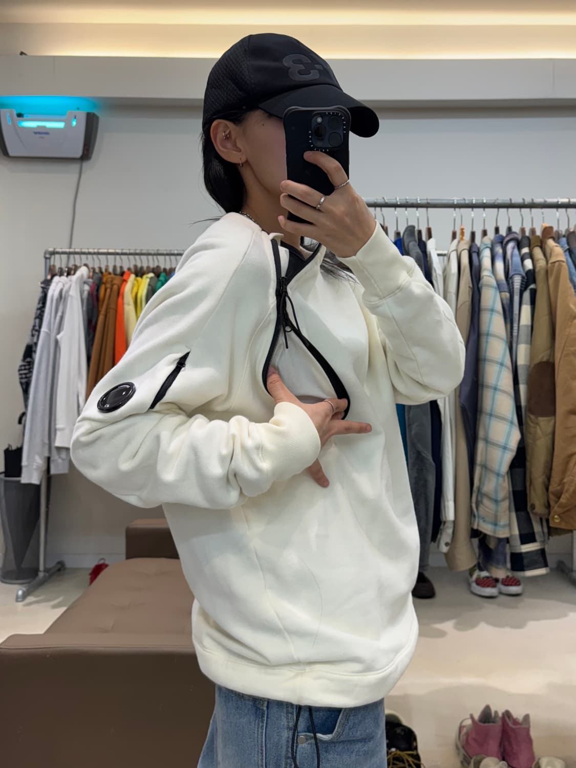 CP company 렌즈 투웨이 스웻셔츠 상품이미지6