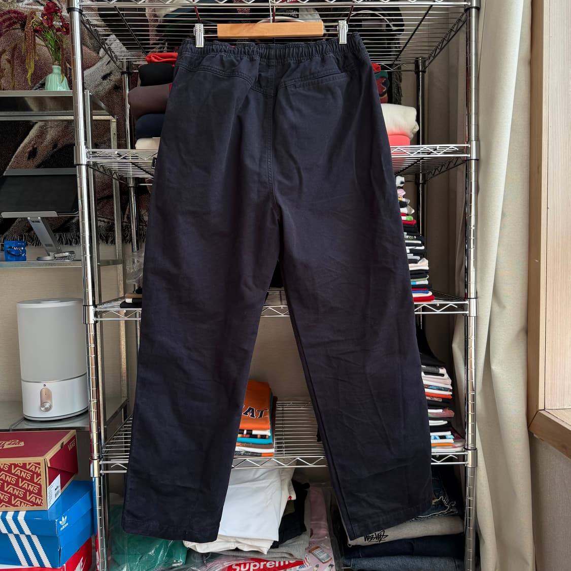 스투시 비치 팬츠 네이비 상품이미지5