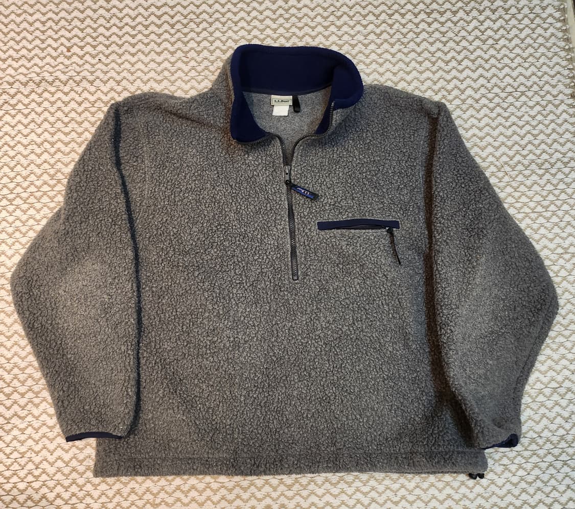 90s LLBean 엘엘빈 풀오버 플리스 상품이미지2