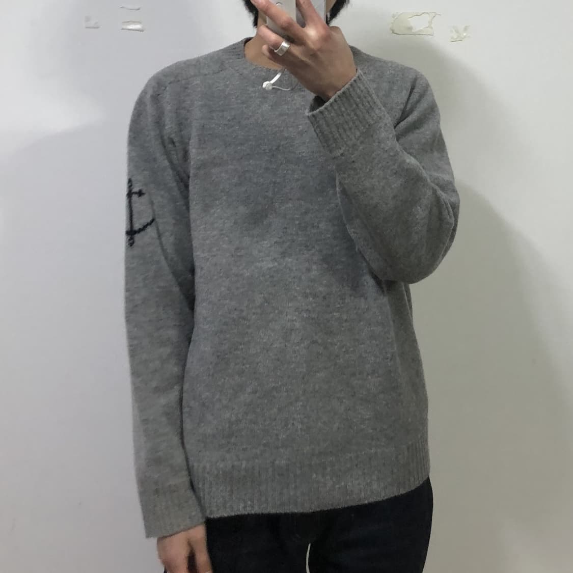 건지울른스 울 니트 스웨터  상품이미지4