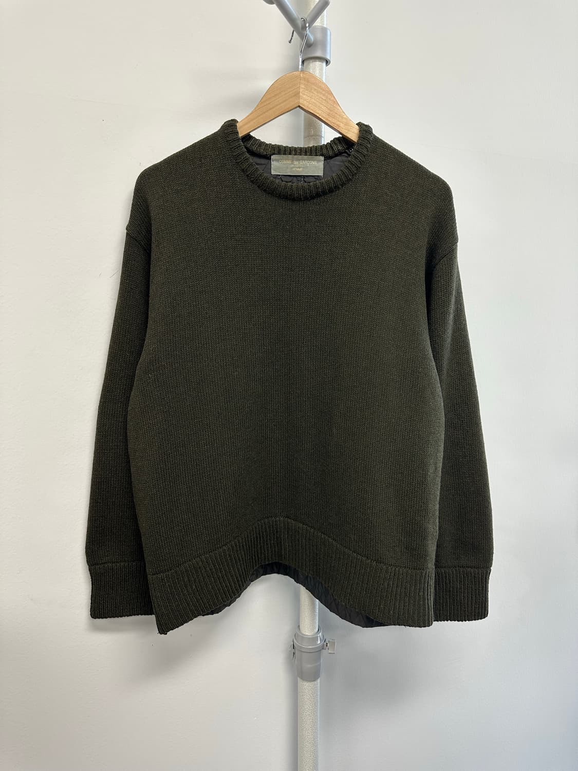 꼼데가르송 아카이브 퀼팅 디자인 니트 상품이미지1