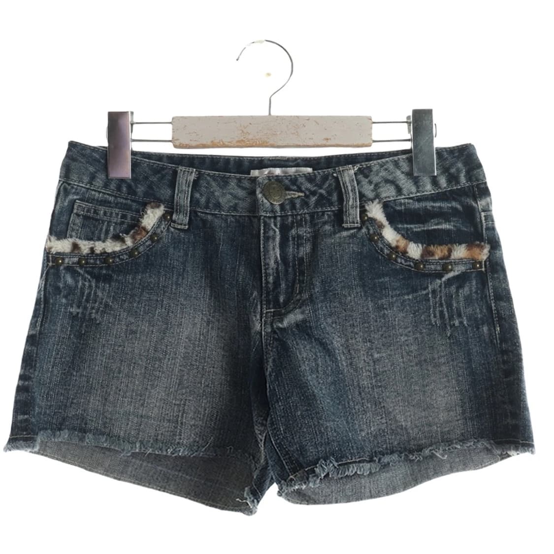 Colza 호피 퍼 반바지 숏팬츠 상품이미지1