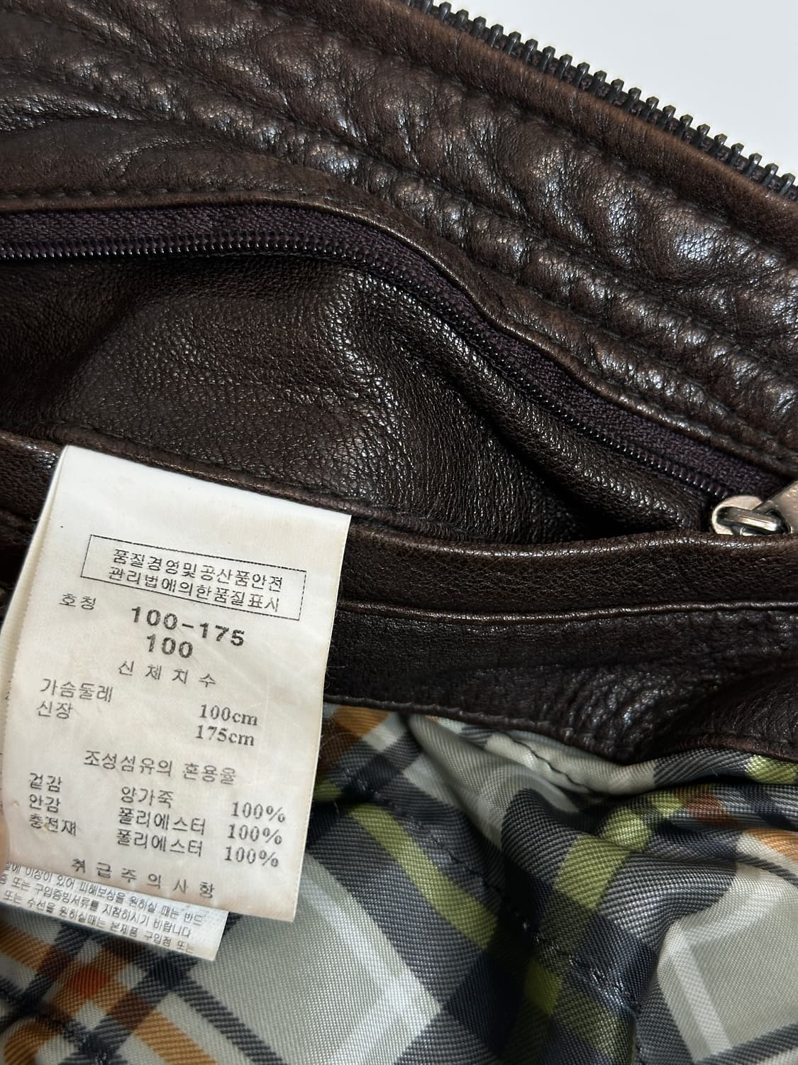 킨록 양가죽포켓 버클 자켓(안감누빔) 상품이미지4