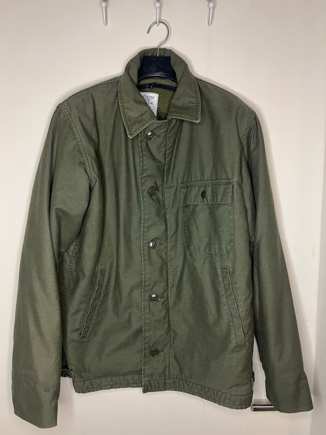 80s 미해군 A-2 덱자켓 상품이미지4