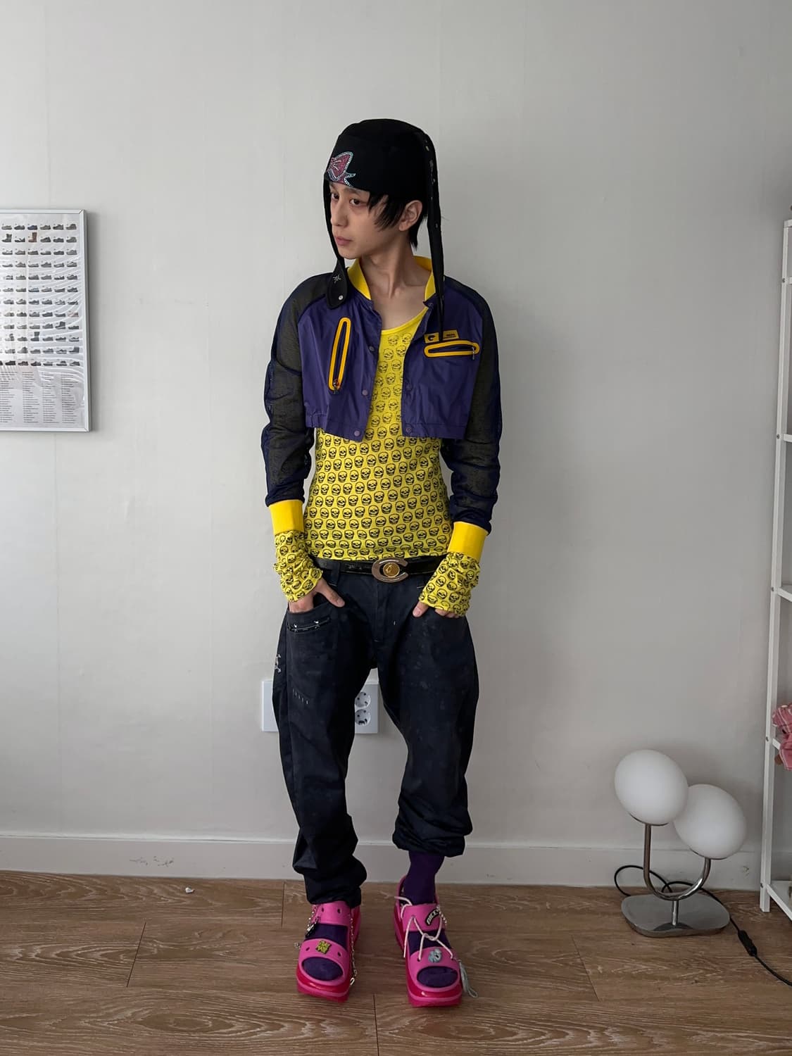 Nepa 리메이크 크롭 메쉬 자켓 상품이미지3