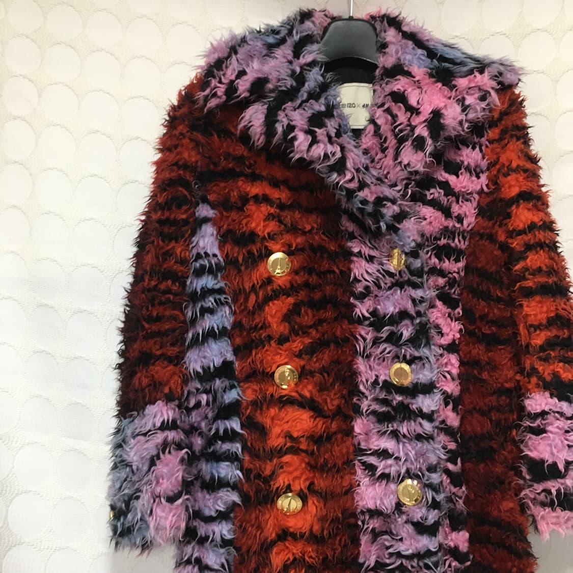 Kenzo x hm runway 호피 코트 상품이미지6