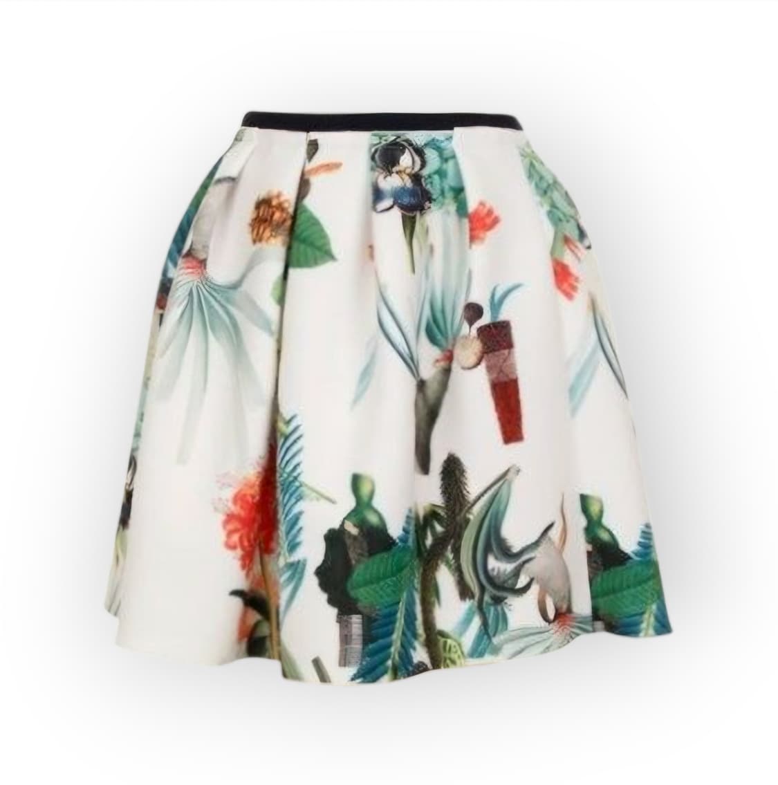 티렌 플라워 패턴 썸머 네오플랜 스커트 55 상품이미지10