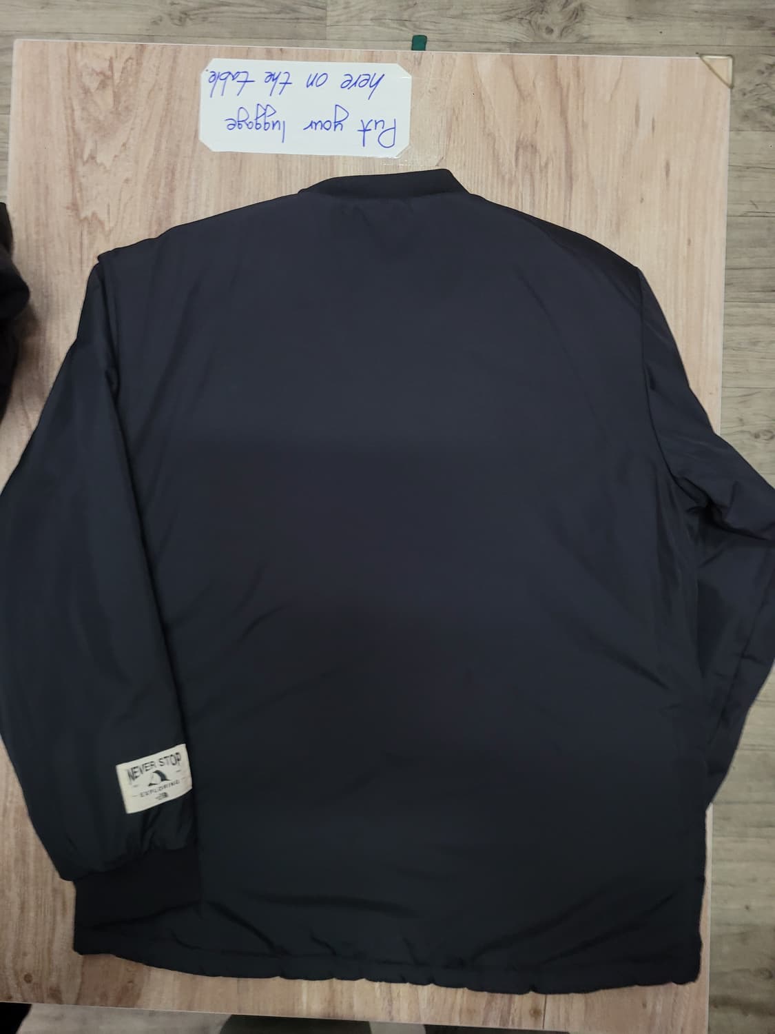 노스페이스 양면 블랙 퀄딩 경량 패딩 상품이미지4