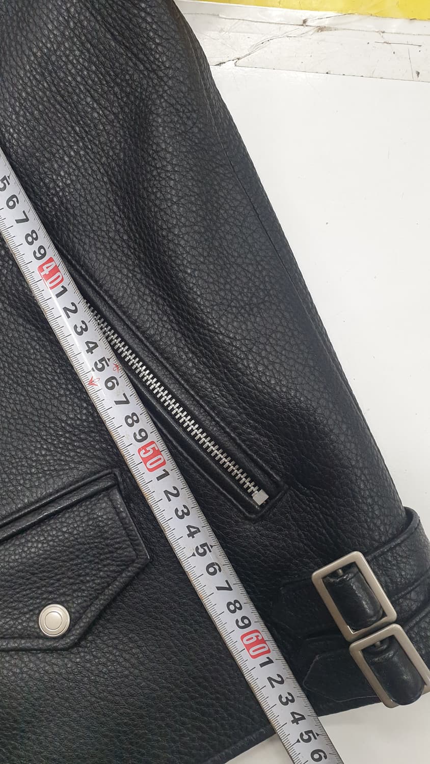 비바스튜디오 소가죽라이더 자켓 L 상품이미지3